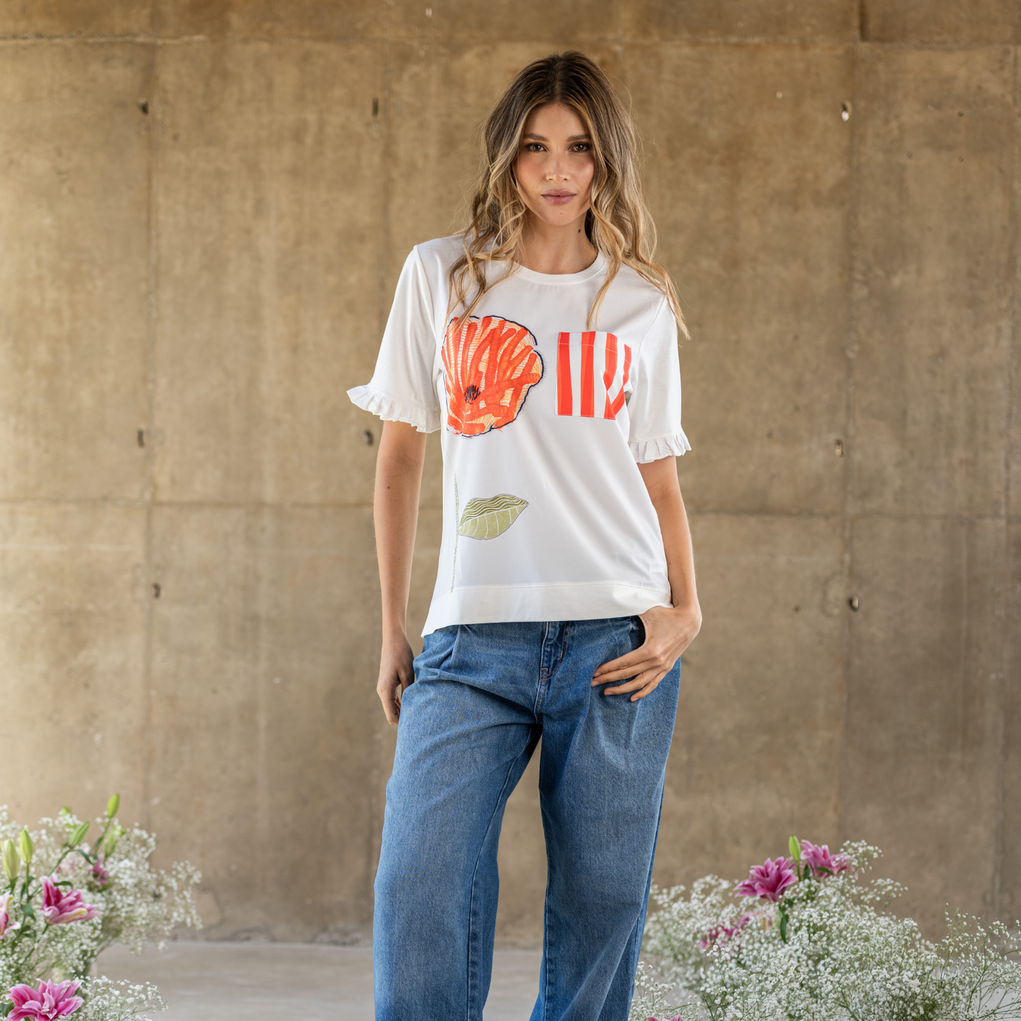 Camiseta Mandarina