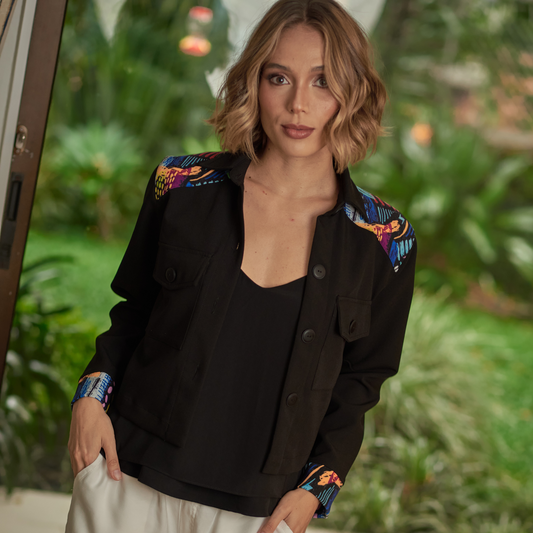 Chaqueta Linda Negro
