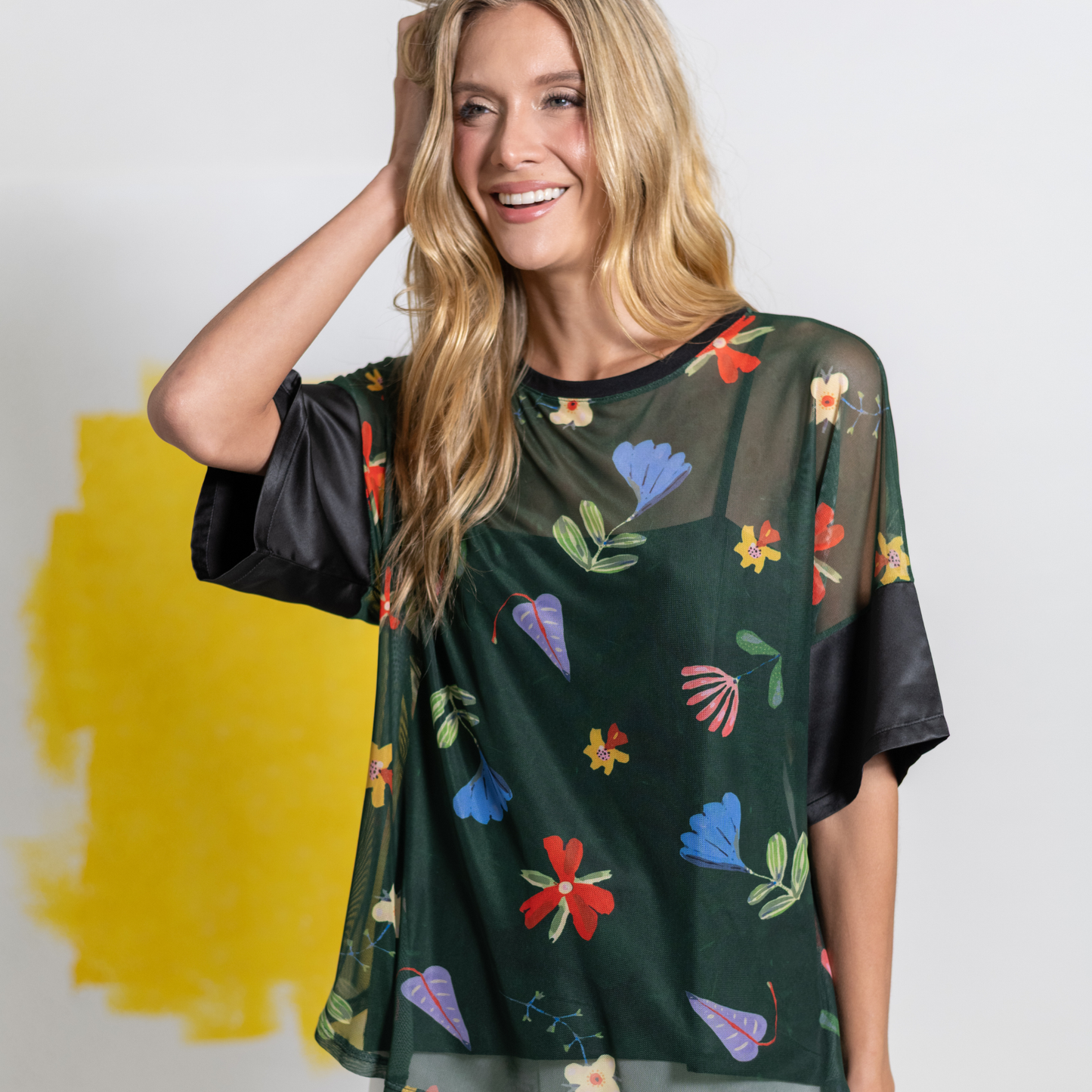 Blusa Flor Real