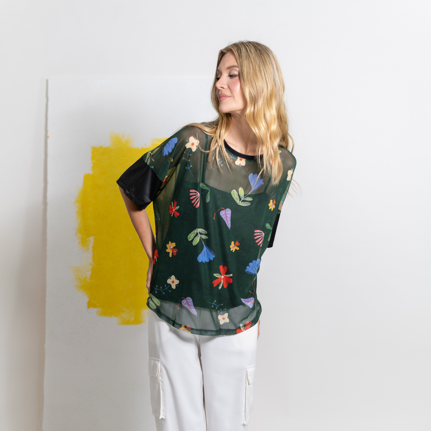 Blusa Flor Real