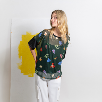 Blusa Flor Real