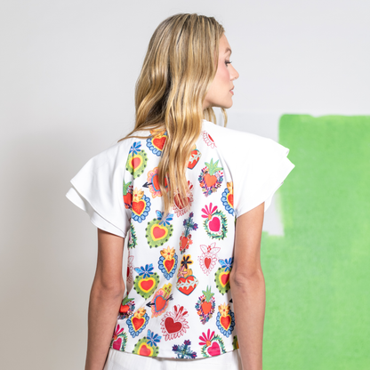 Camiseta Hojas