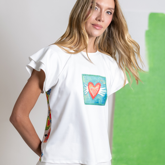 Camiseta Hojas