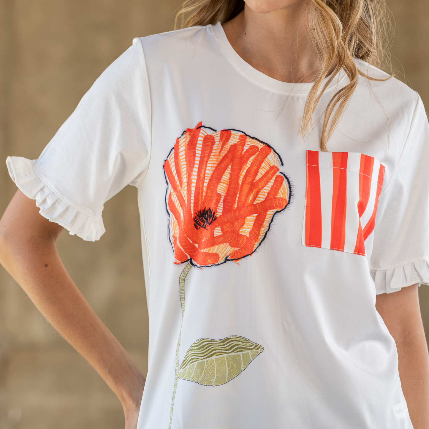 Camiseta Mandarina