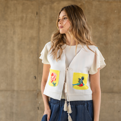 Chaleco Fresa Doble Faz