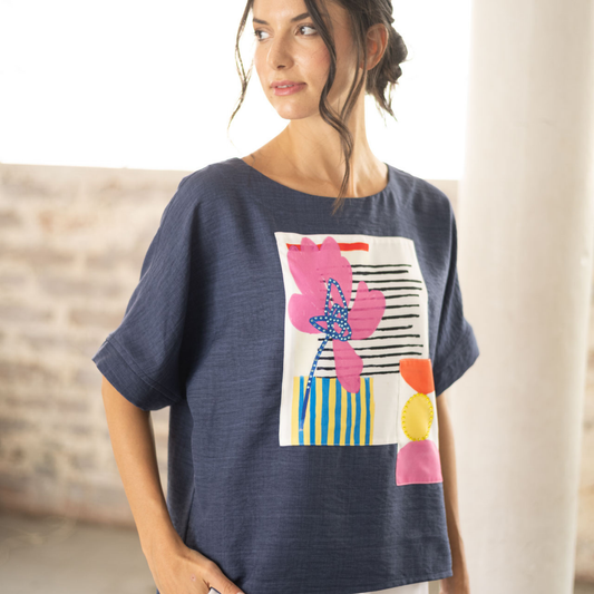 Blusa Azulejo