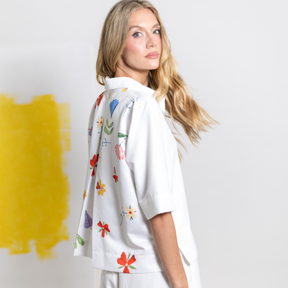 Camisa Florecer